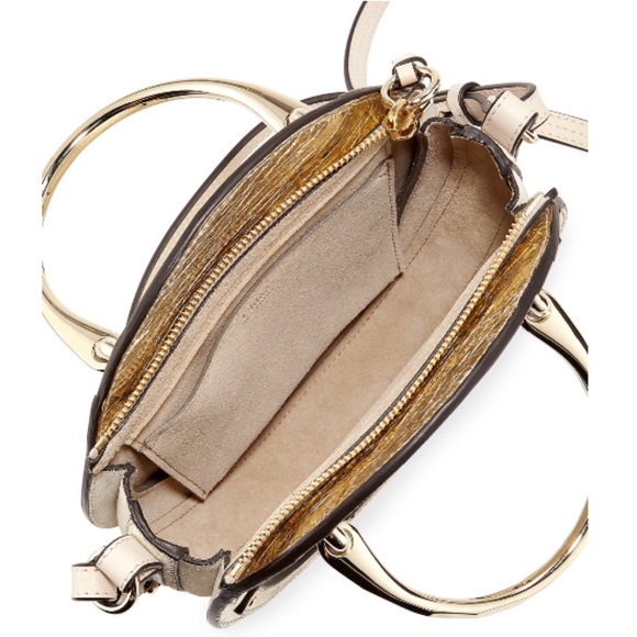 NWT Chloe Pixie Mini Metallic Crossbody Bag - Picture 2 of 8